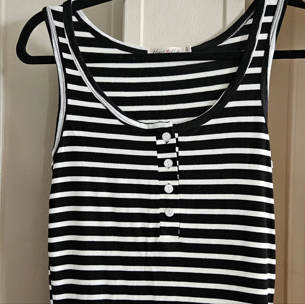 Heart & Hips Striped Maxi Dress - Picture 4 of 4